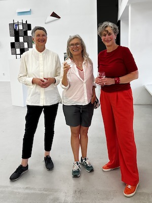 Three Friends in Gallery