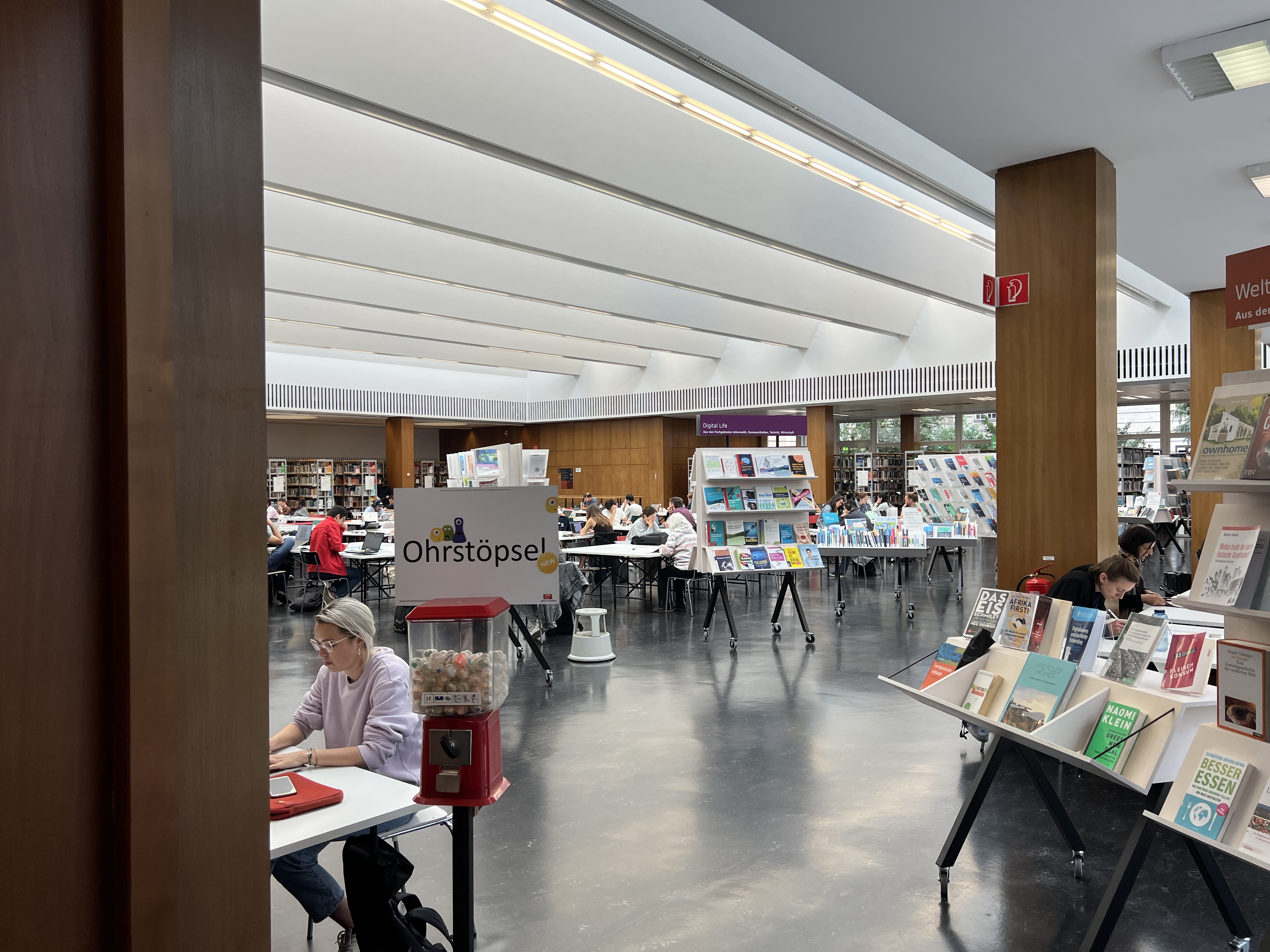 Berlin Central Library Inside